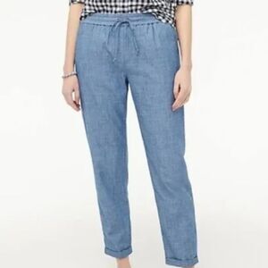 J. Crew 100% Cotton Drawstring Pants. Size 14.